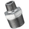 Galvanised Hexagon Reducing Nipple Male BSPT