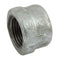 Galvanised Round Cap BSPP in black 2" size