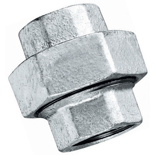 Galvanised Equal Union Female BSPP 3/4"