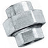 Galvanised Equal Union Female BSPP 3/4" in black 3/4" size