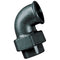 Black Elbow 90 Taper Seat Female Thread in black 1 1/4" size