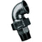 Black Elbow 90 Taper Seat Male-Female Thread in black 2" size