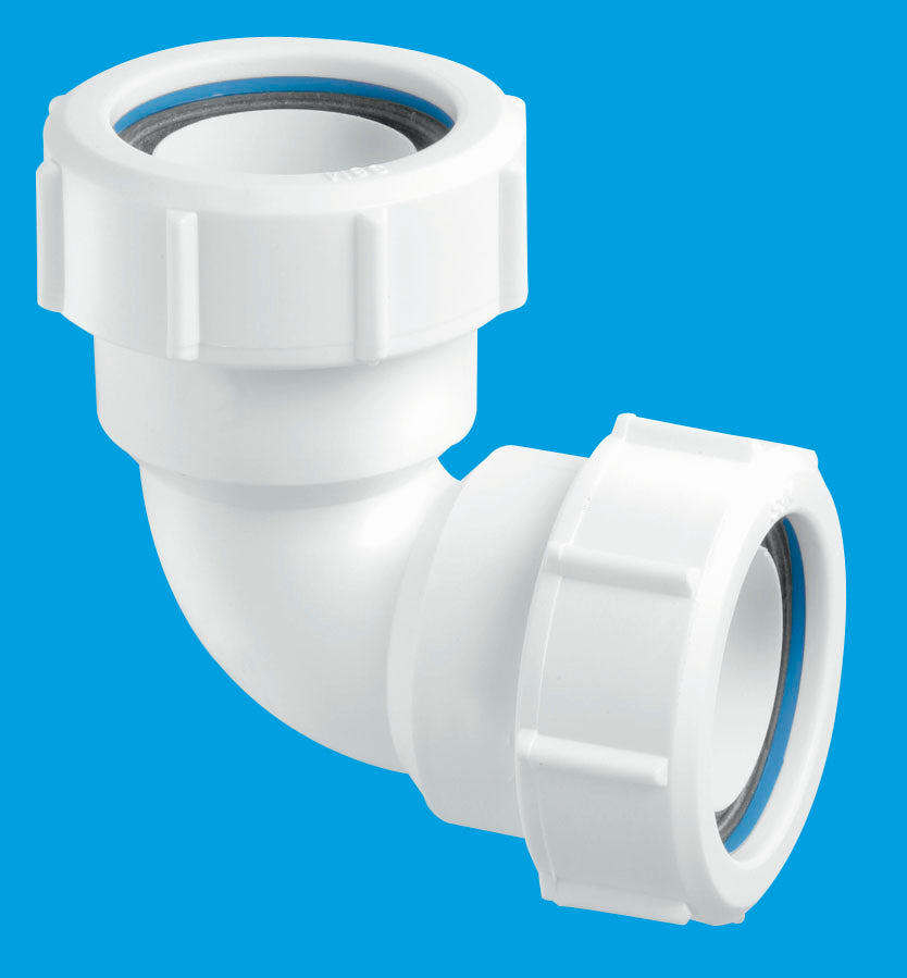 McAlpine 1 1/4” x 90Deg Multifit Bend