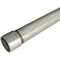 Medium Grade Galvanised Socketed Tube 3.25 Metre in black 1/2" size