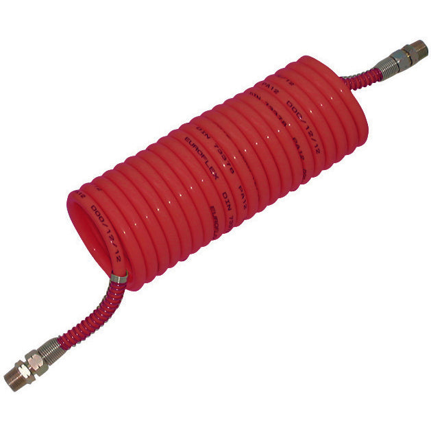 Red Nylon 12 Recoil Air Hose