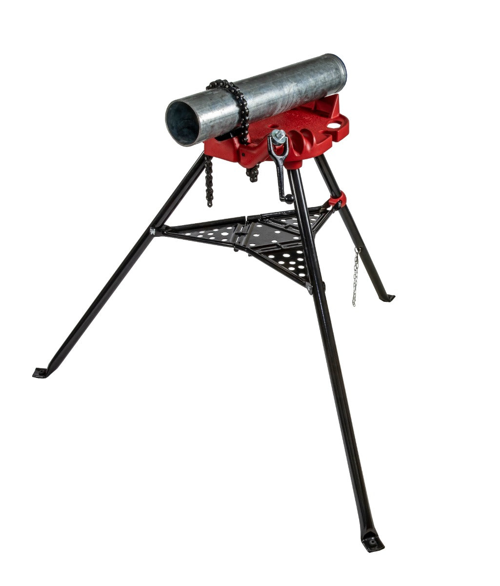 Nerrad Tools Chain Pipe Vice And Heavy-Duty Tripod Stand