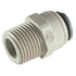 JG Push-In Straight Adaptor Male Thread NPTF