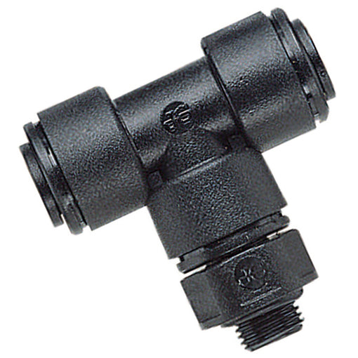 JG Push-In Swivel Tee Centre Leg BSPP Thread
