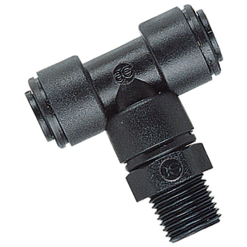 JG Push-In Adaptor Tee Male Thread