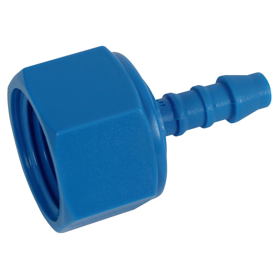 Tefen Nylon Blue Swivel Nut x Hose Tail Female BSPT