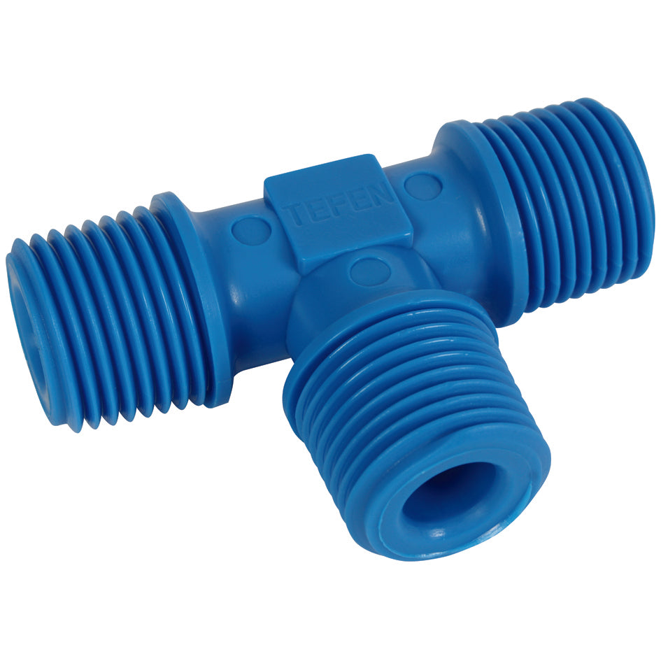 Tefen Nylon Blue Equal Tee Male BSPT