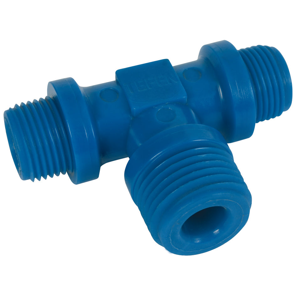 Tefen Nylon Blue Reducing Branch Tee BSPT