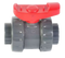 Astore PVC Dbl Union Industrial Ball Valve Thd EPDM