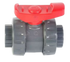 Astore PVC Dbl Union Industrial Ball Valve Thd EPDM