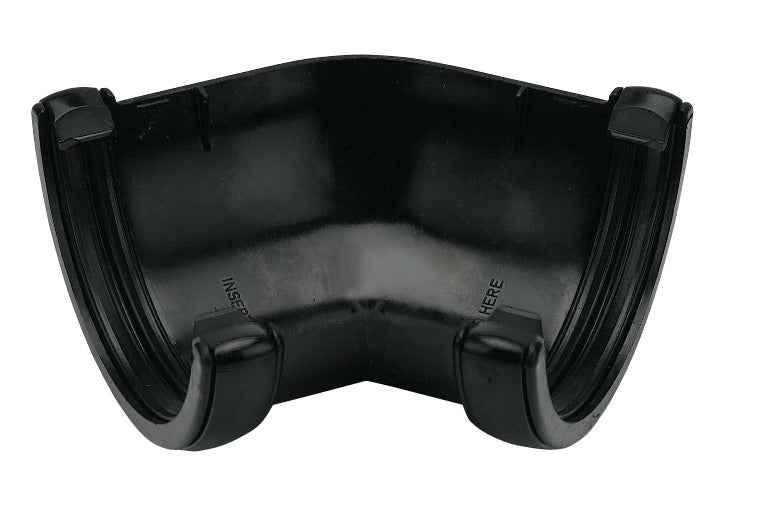 RA2 Black 135 degree Angle 112mm