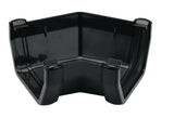 RAS2 Black Square 135 degree Angle 114mm