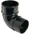 RB1 Black 90 degree Bend 68mm