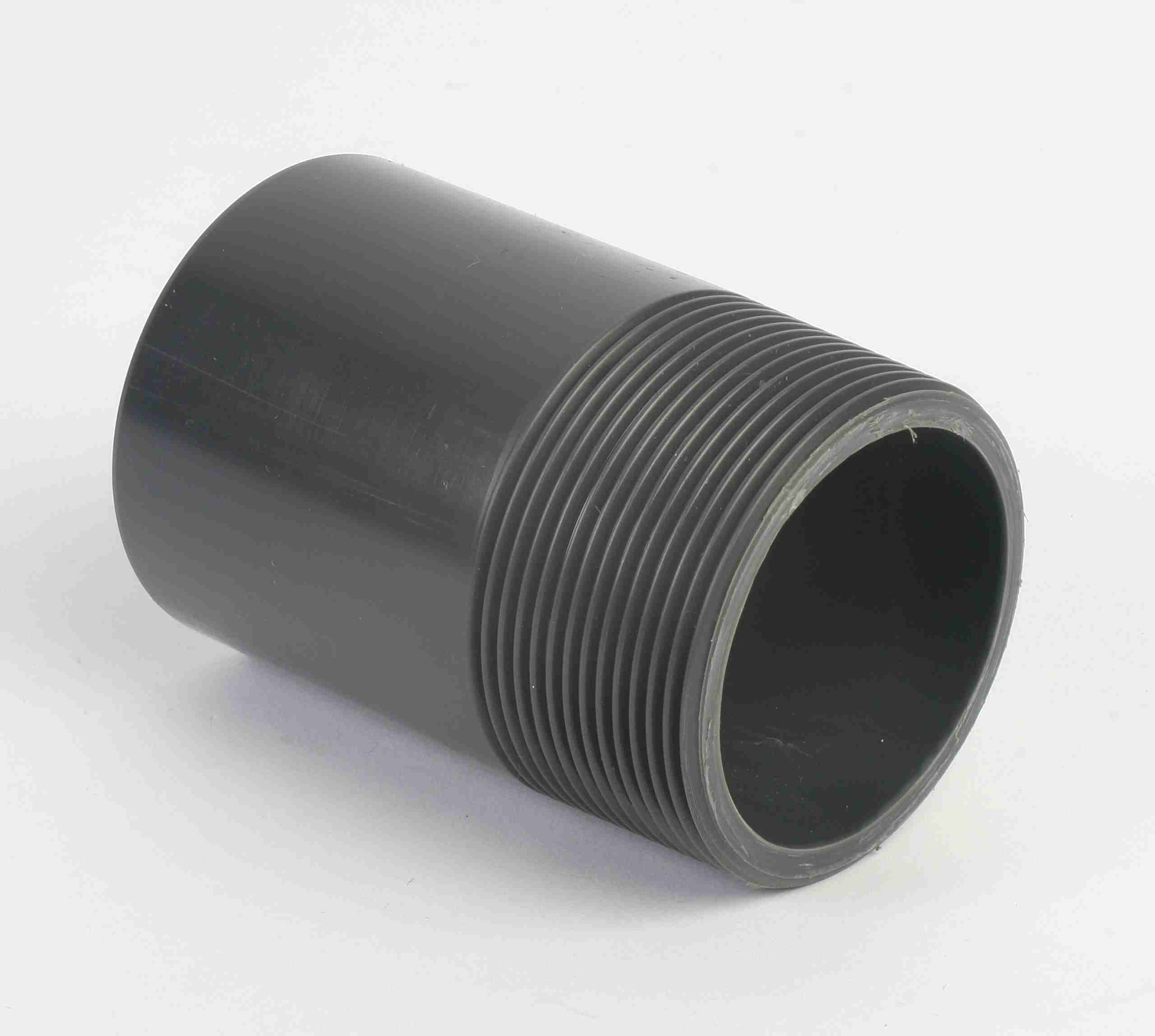 Astore PVC Barrel Nipple Plain- BSP
