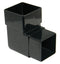 RBS1 Black Square 90 degree Bend 65mm