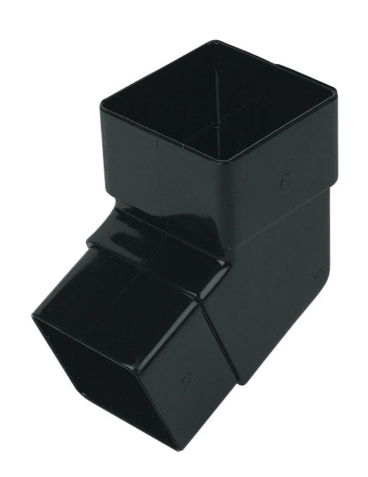 RBS2 Black Square Offset Bend 65mm
