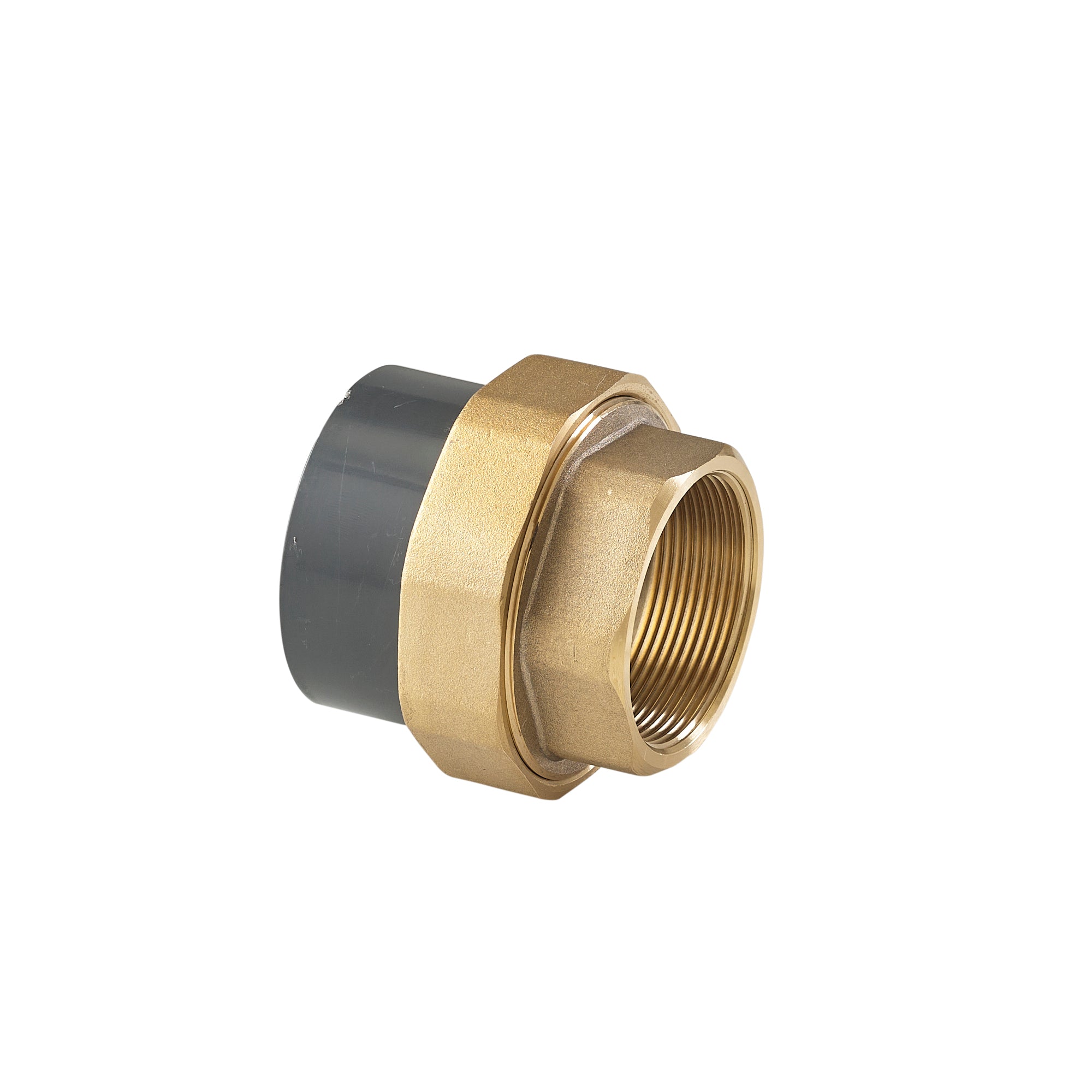 EFFAST PVC-U Composite Union Plain BSPF Thread w/ Plastic Nut
