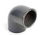 Astore PVC 90 Degree Elbow Plain Imperial in grey 1 1/2" size