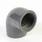 Astore PVC 90 Degree Elbow Plain- BSP Imperial in grey 1 1/2" size