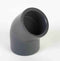 Astore PVC 45 Degree Elbow Plain Metric in grey 140mm size