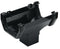 ROS1 Black Square Running Outlet 114mm