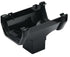 ROS1 Black Square Running Outlet 114mm