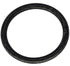 Geberit HDPE round cord ring in black 100mm size