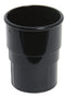RS1 Black Pipe Socket 68mm
