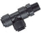 JG Push-In Swivel Tee Offset Leg BSPT Thread