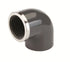 TP PVC-U 90 Degree Elbow Rp Plain- Threaded