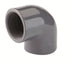 TP PVC-U 90 Degree Adaptor Elbow Plain- Threaded