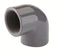 TP PVC-U 90 Degree Adaptor Elbow Plain- Threaded