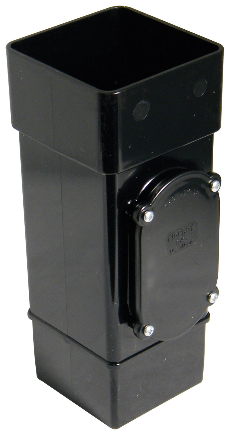 RXS1 Black Square Accesspipe 65mm