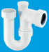 McAlpine 1 1/4" Tubular Swivel Anti-Vac 'P' Trap 1 1/4" size