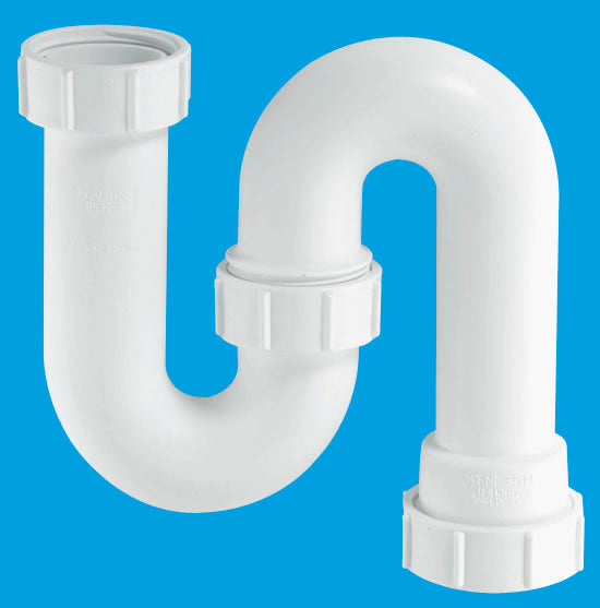 McAlpine 1 1/4" Tubular Swivel 'S' Trap