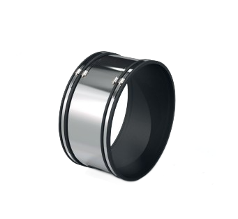 Fernco EPDM Rubber Extra Wide Coupling in black 315mm size