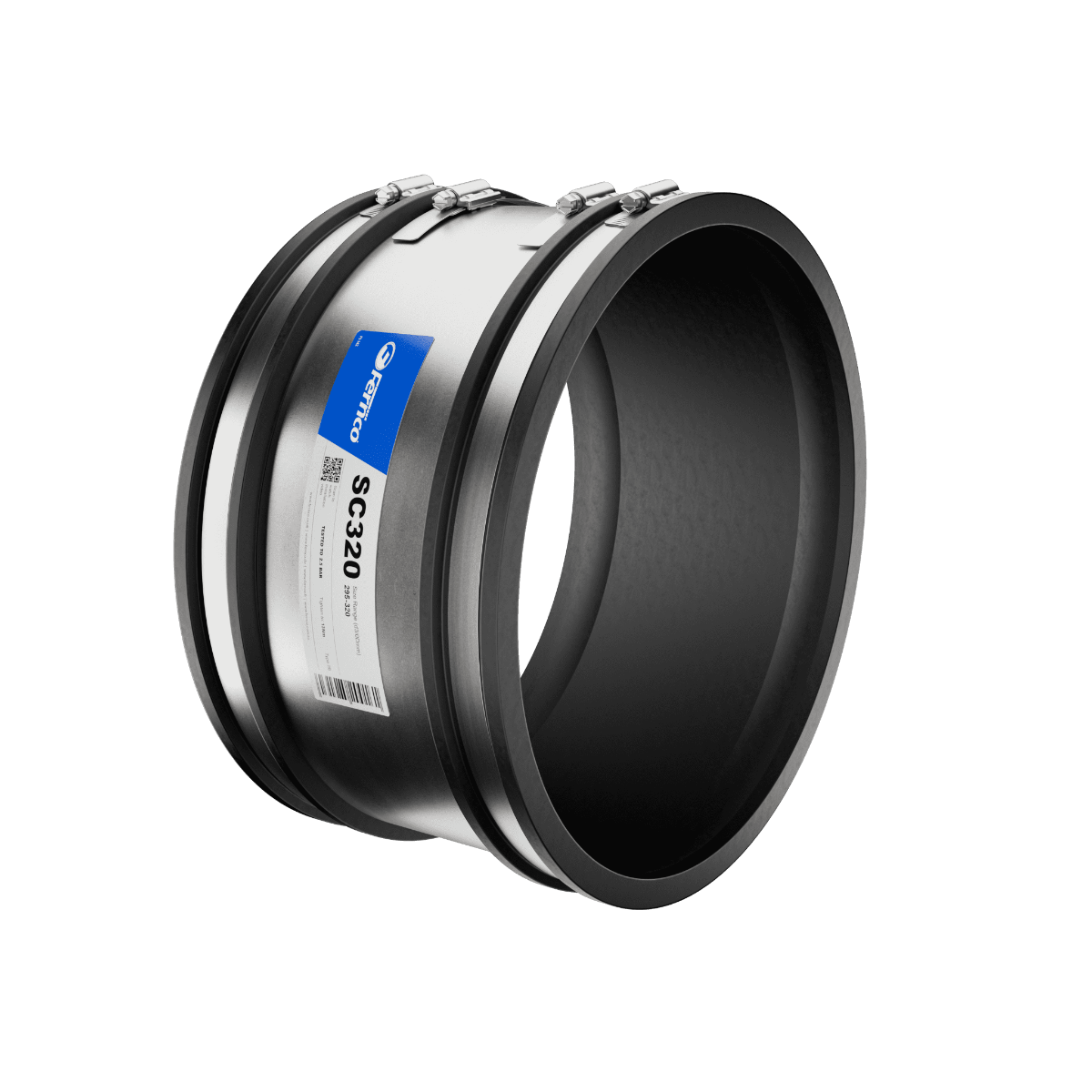 Fernco Standard Coupling in black 1100mm size
