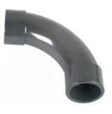 Astore ABS Short Radius Bend in grey 4" size