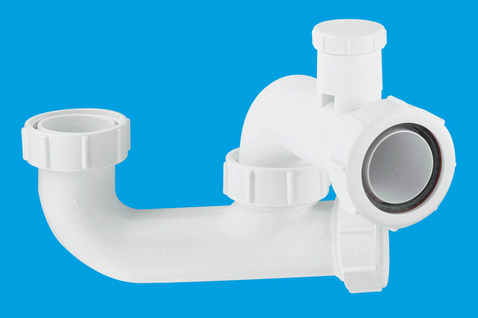 McAlpine 1 1/2" Anti-Vac 50mm Seal Bath Trap