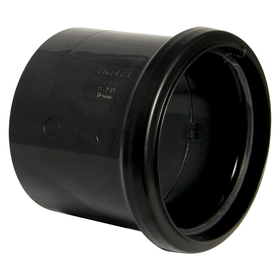 FloPlast Black PVC-U Coupling