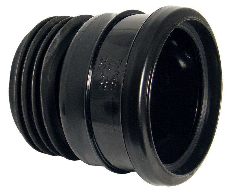 FloPlast Black PVC-U SP140 Universal Pipe Conn. Red. 110mm