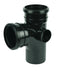 FloPlast Black PVC-U Branch