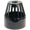 FloPlast Black PVC-U SP302 Vent Terminal 110mm