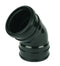 FloPlast Black PVC-U Offset Bend