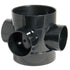 FloPlast Black PVC-U Boss Pipe