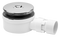 McAlpine 90mm Shower Trap - CP Plastic Dome Top